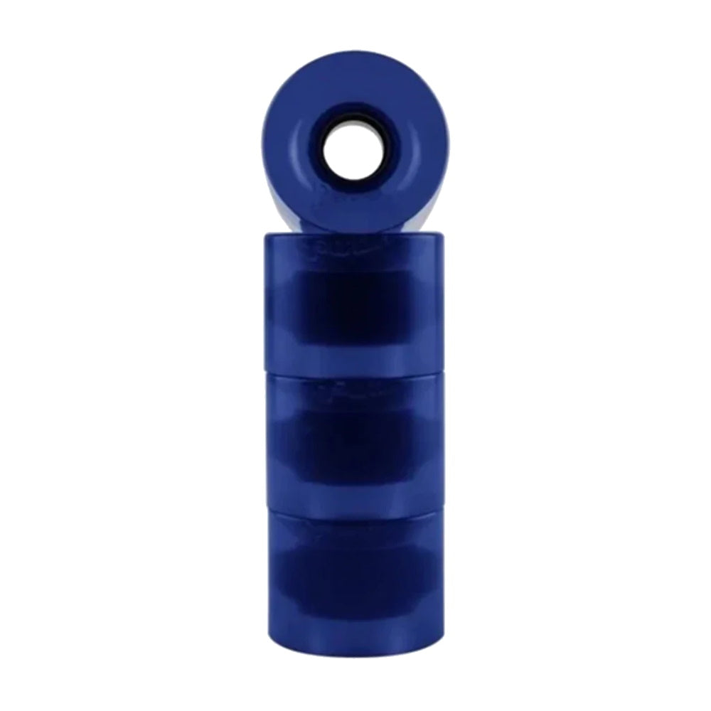 Penny longboard wielen 59mm x4 transparant blauw