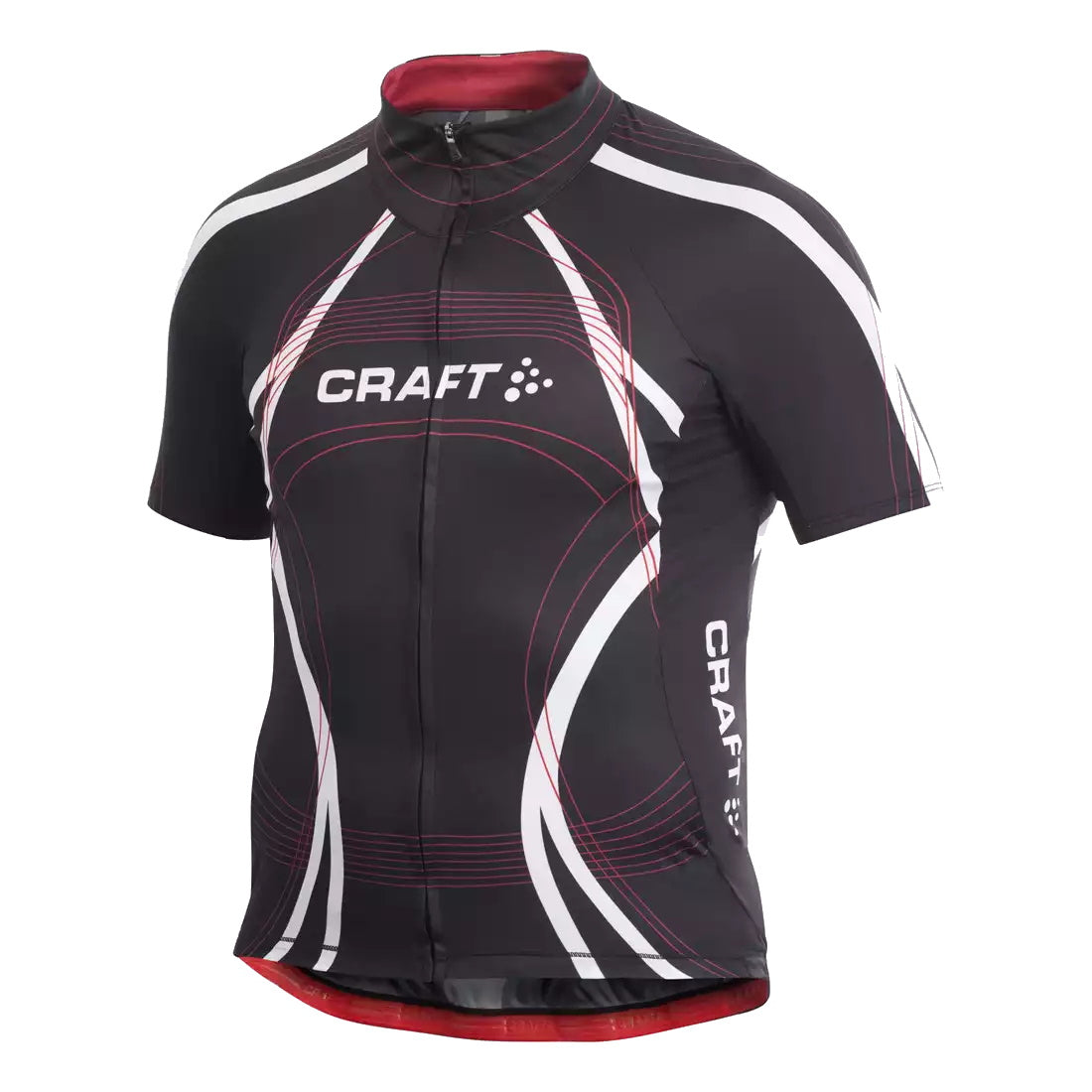 Craft Performance Tour fiets shirt zwart/rood