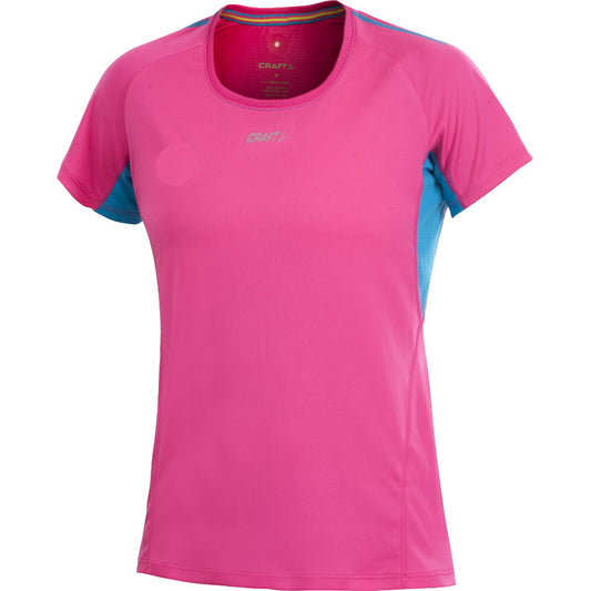 Craft dames running t-shirt roze
