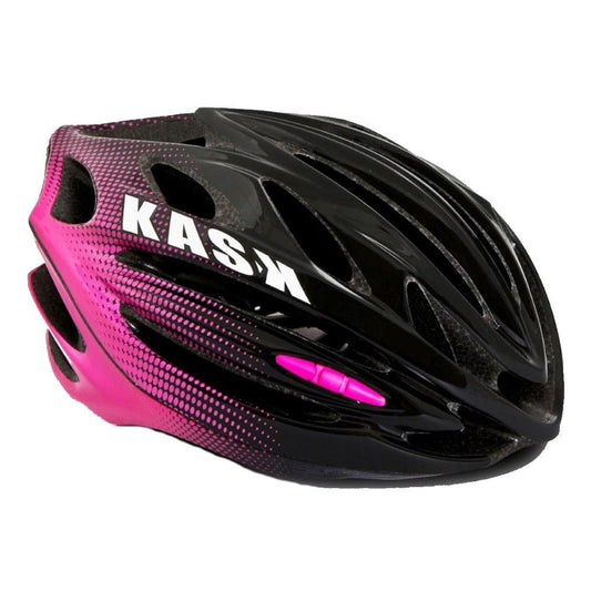 Kask 50 NTA fietshelm zwart/roze - Damplein 9 SKI & Fashion