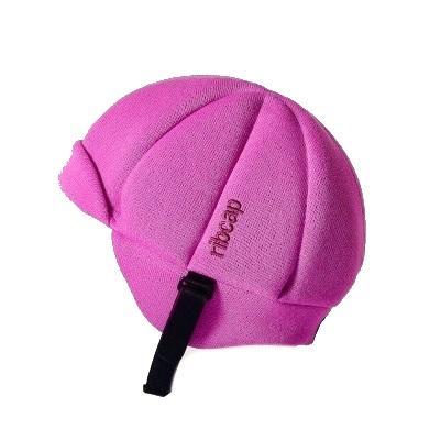 Ribcap Jackson roze beschermhelm - Damplein 9 SKI & Fashion